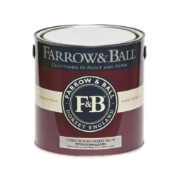 Farrow & Ball Estate Matt Emulsion Paint Card Room Green - 2.5L -Farrow & Ball 12804391 3894951333803933