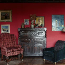 Farrow & Ball Estate Eggshell Paint Rectory Red - 750ml -Farrow & Ball 12806845 2934907895316590