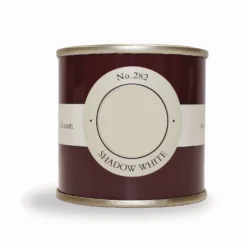 Farrow & Ball Estate Matt Emulsion Paint Shadow White - Tester 100ml -Farrow & Ball 12808323 1335039767845057
