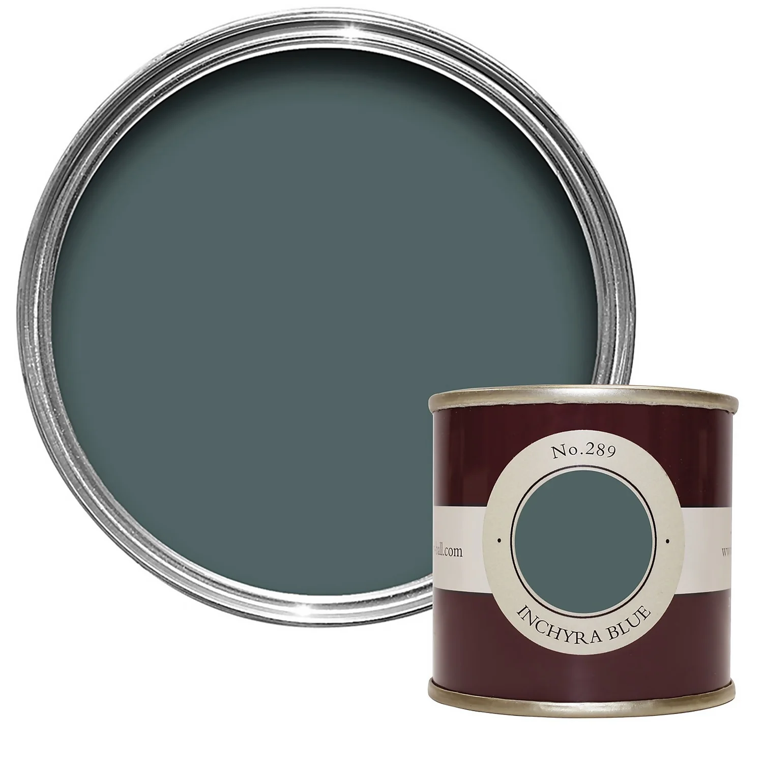 Farrow & Ball Estate Matt Emulsion Paint Inchyra Blue - Tester 100ml 3 Farrow & Ball Estate Matt Emulsion Paint Inchyra Blue - Tester 100ml