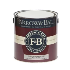 Farrow & Ball Full Gloss Paint Slipper Satin - 2.5L 8 Farrow & Ball Full Gloss Paint Slipper Satin - 2.5L -Farrow & Ball 12809089 1344951872817332