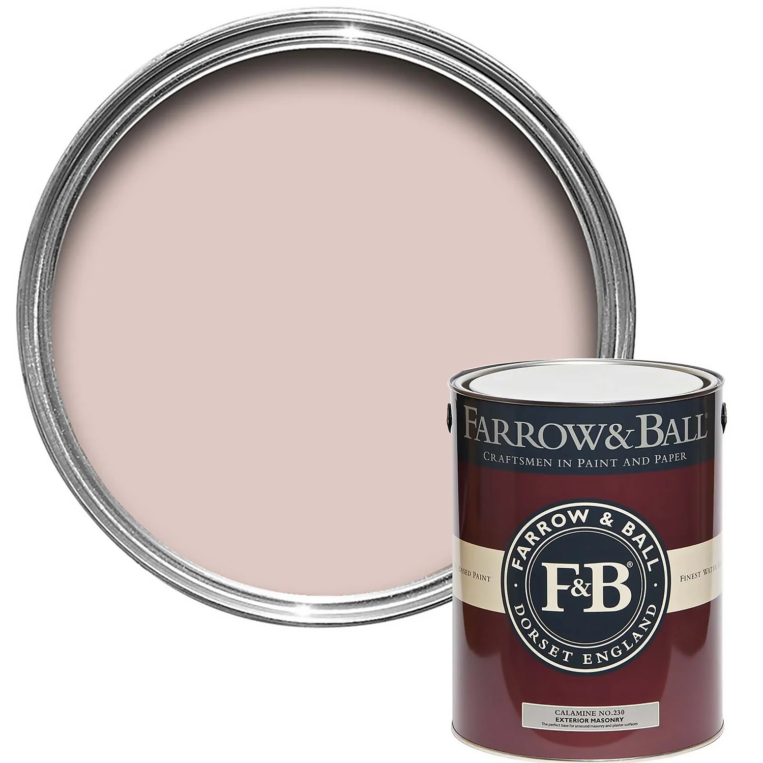 Farrow & Ball Exterior Masonry Paint Calamine - 5L 3 Farrow & Ball Exterior Masonry Paint Calamine - 5L