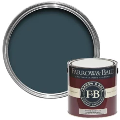 Farrow & Ball Modern Matt Emulsion Paint Hague Blue - 2.5L