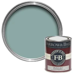 Farrow & Ball Exterior Eggshell Paint Dix Blue - 750ml