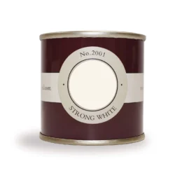 Farrow & Ball Estate Matt Emulsion Paint Strong White - Tester 100ml -Farrow & Ball 12817530 1544952648310414