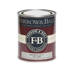Farrow & Ball Full Gloss Paint Railings - 750ml -Farrow & Ball 12819148 1154951875559953
