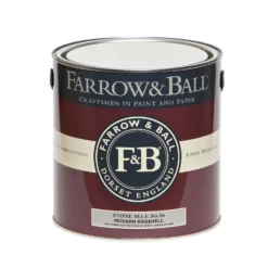 Farrow & Ball Modern Eggshell Paint Stone Blue - 2.5L -Farrow & Ball 12819399 1584952652756273