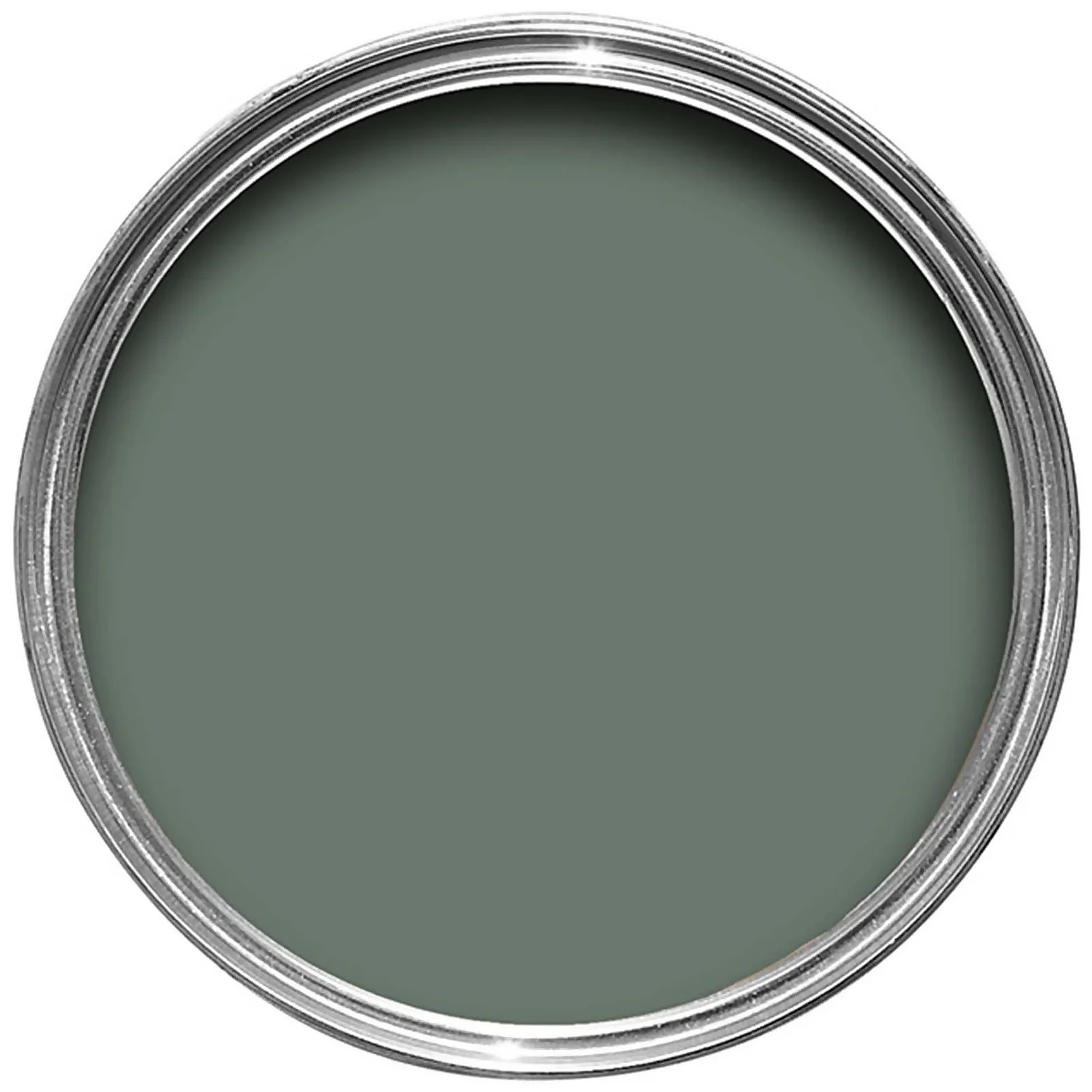 Farrow & Ball Modern Eggshell Paint Green Smoke - 750ml 4 Farrow & Ball Modern Eggshell Paint Green Smoke - 750ml - Image 2