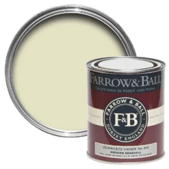 Farrow & Ball Modern Eggshell Paint Archive Collection: Tunsgate Green - 750ml