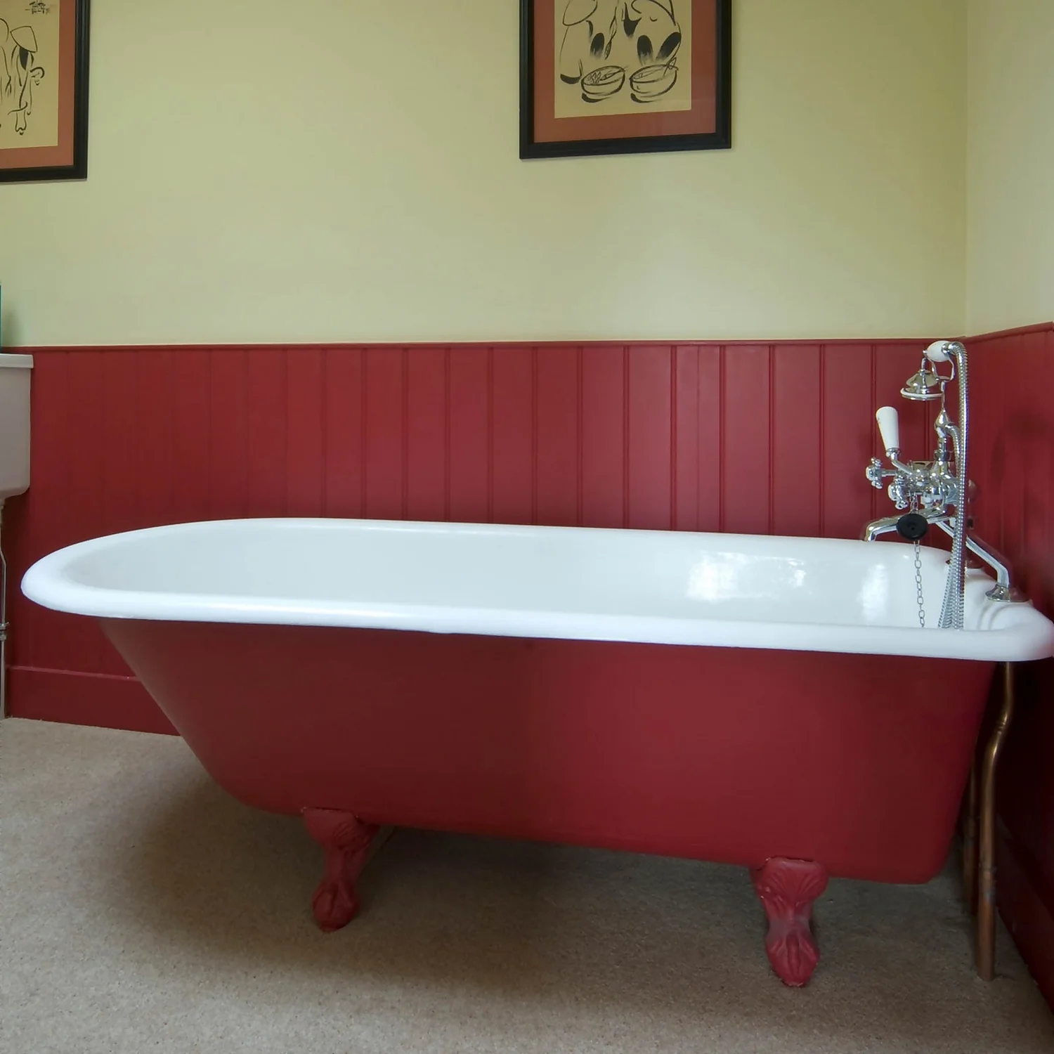 Farrow & Ball Estate Matt Emulsion Paint Farrow's Cream - Tester 100ml 4 Farrow & Ball Estate Matt Emulsion Paint Farrow's Cream - Tester 100ml - Image 2