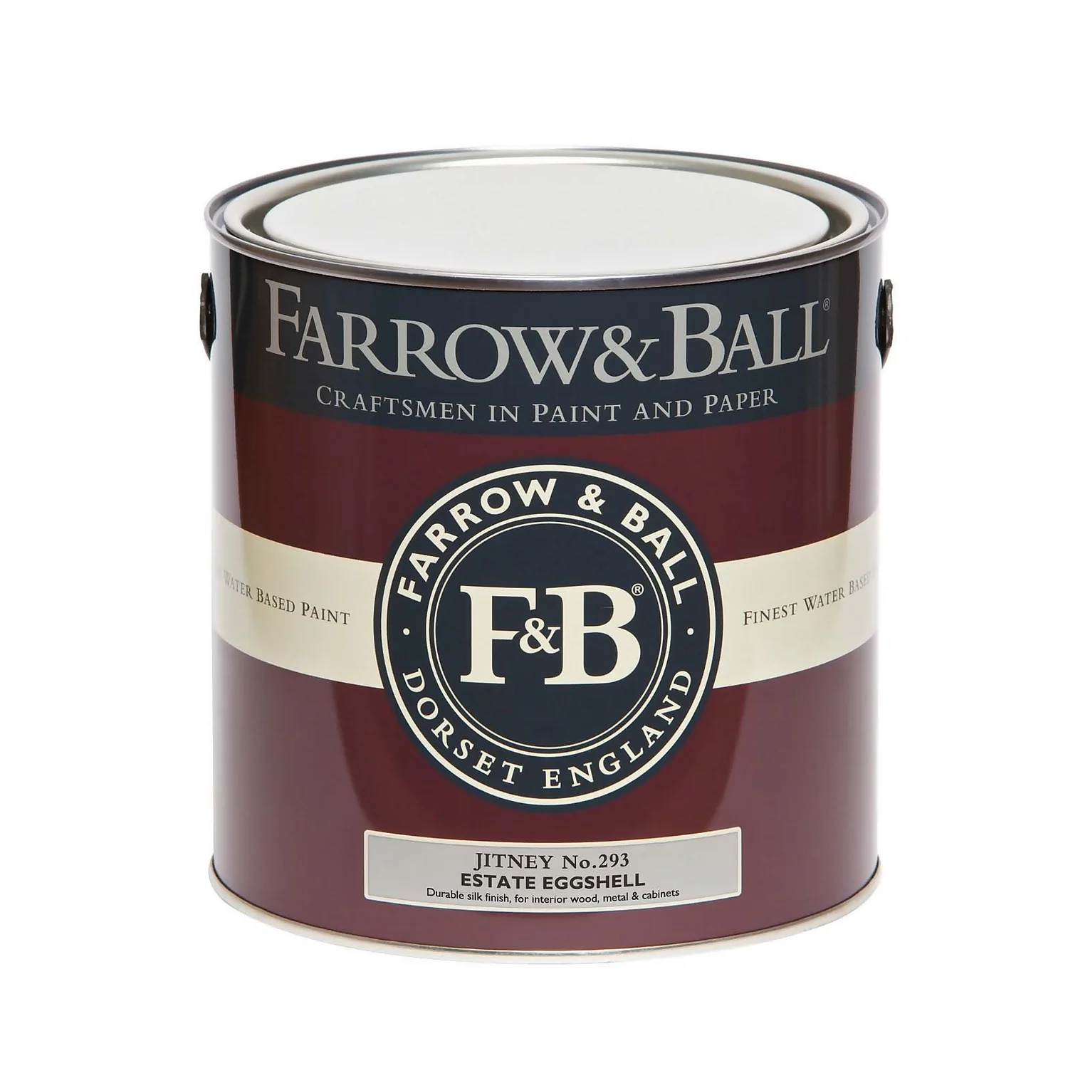 Farrow & Ball Estate Eggshell Paint Jitney - 2.5L 6 Farrow & Ball Estate Eggshell Paint Jitney - 2.5L - Image 4