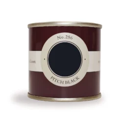 Farrow & Ball Estate Matt Emulsion Paint Pitch Black - Tester 100ml -Farrow & Ball 12845660 1524951868177286