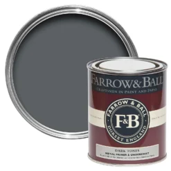 Farrow & Ball Metal Primer & Undercoat Paint Dark Tones - 750ml