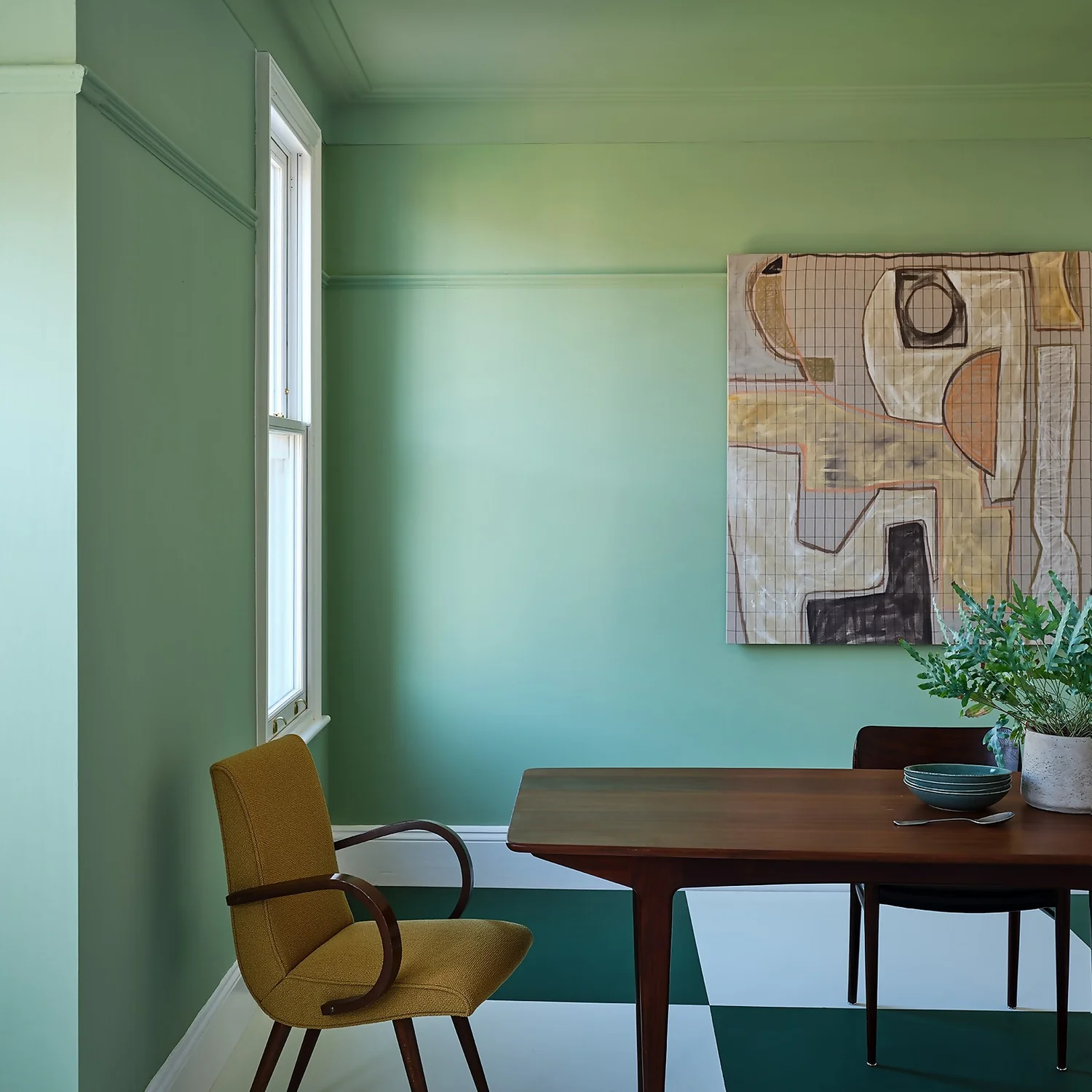 Farrow & Ball Estate Matt Emulsion Paint No.309 Whirlybird - Tester 100ml 4 Farrow & Ball Estate Matt Emulsion Paint No.309 Whirlybird - Tester 100ml - Image 2