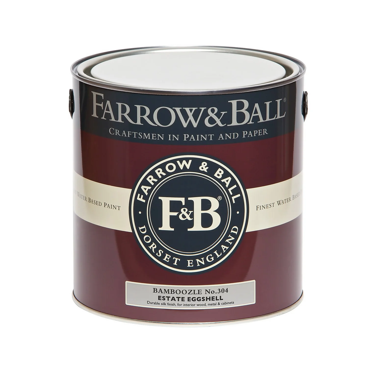 Farrow & Ball Estate Eggshell Paint No.304 Bamboozle - 2.5L 6 Farrow & Ball Estate Eggshell Paint No.304 Bamboozle - 2.5L - Image 4